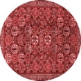 thumbnail image 1 of Ahgly Company Machine Washable Indoor Round Persian Red Traditional Area Rugs, 8' Round, 1 of 4