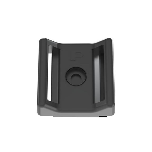 1.12 x 1.12 in. Tak-Ty Hook & Loop Cable Tie Mount, Black - Pack of 25