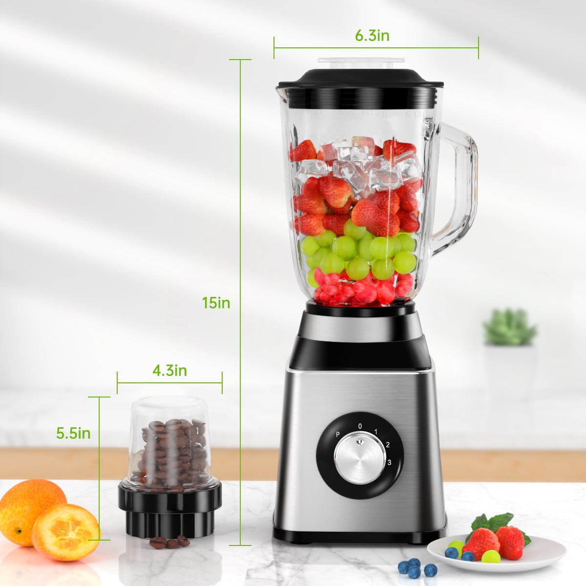 for Shakes and Smoothies, Airpher 19 Pieces 850W Personal Smoothie Blender  for Kitchen With Ice Tray, 2 * 17 Oz & 10 Oz To-G Ble - AliExpress