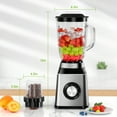 Countertop Blender, Professional Blender for Smoothies, Shakes & Frozen