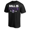 thumbnail image 2 of Men's Black Sacramento Kings Ball Is Back T-Shirt, 2 of 3
