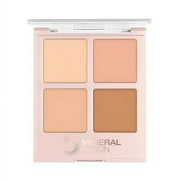 Mineral Fusion Airbrushed Perfection Correcting Concealer Palette 4 Shades, 0.21 Oz, 6 Pack