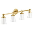 thumbnail image 2 of Moen YB0364BG Flara four globe bath light, 2 of 2