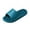Dark Blue, variant on EKVAHL Slippers for Women and Men Comfort Quick Dry House Slides Non-Slip Home Bathroom Indoor Slides Solid Color Massage Slide Sandals Black