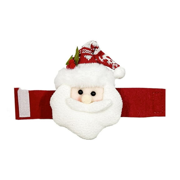 HaiSphere Christmas Curtain Buckle with Snowman Decoration, Curtain Tie Back Holder for Holiday Home Decor, Festive Window Treatment Accessories,A
