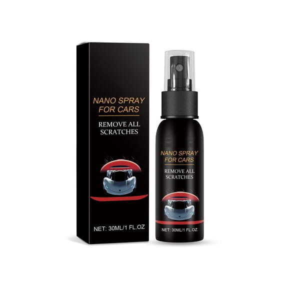 Fast Acting Auto Coating Spray, 30ml Liquid Ceramic Polish Wax, Nanotechnology Vehicle Paint Restorer, Car Maintenance