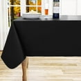 thumbnail image 2 of VESNIBA Rectangle Vinyl Tablecloth, Waterproof Spillproof Plastic Flannel Backed Table Cloth, Wipe Clean Table Cover for Dining Table, Buffet Parties and Camping,183cm x 137cm, 2 of 9