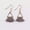 Gray, variant on New Bohemia Jewelry Small Gold Plated Triangle Fan Fringe Tassel Dangle Earrings