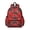 Game Controller Red-1, variant on Game Controller Blue Pattern Backpack for School, Cute School Bag with Adjustable Shoulder Straps and Padded Back, 13.4"x11"x4.7"