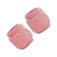 thumbnail image 3 of GARENDE 2Pcs Sports Wristbands Fitness Wrist Straps for Sports Powerlifting Exercise Pink, 3 of 9