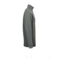 thumbnail image 4 of Van Heusen Gray Horizontal Striped Half Zip Sweatshirt 1/2 , Size Small, 4 of 4