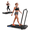 Black, variant on Under Desk Treadmill 2.5HP, 3-in-1 Foldable Walking Pad with 0.6-6.2MPH & 9% Incline, Portable Treadmill for Home & Office with Remote & LED Display