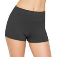 thumbnail image 2 of ALWAYS Women's Premium Super Soft Spandex Shorts Charcoal 2 2XL, 2 of 7