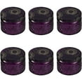 thumbnail image 1 of 6 Pcs Récipient à Bougie en Verre Gaufré avec Couvercle Bocaux Ronds pour Faire des Bougies Outils Violets, 1 of 8