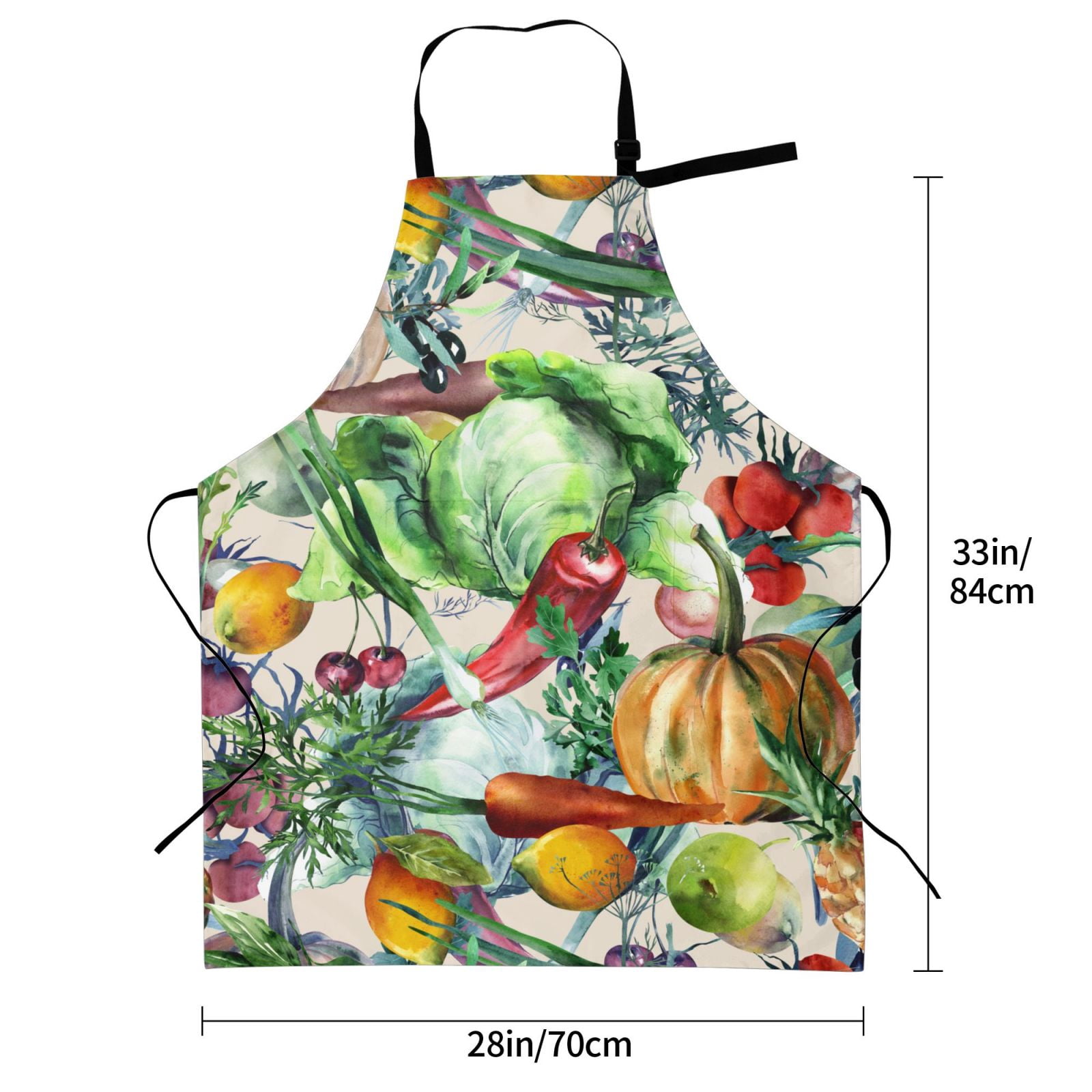 Kdxio Vegan1 Apron with Pockets Adjustable Kitchen Aprons for Men Women Waterproof Aprons for Cooking,Drawing,Crafting, Baking Household Cleaning