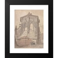 thumbnail image 2 of John Sell Cotman 15x18 Black Modern Framed Museum Art Print Titled - East End of Saint Jacques at Dieppe, Normandy (1819), 2 of 5