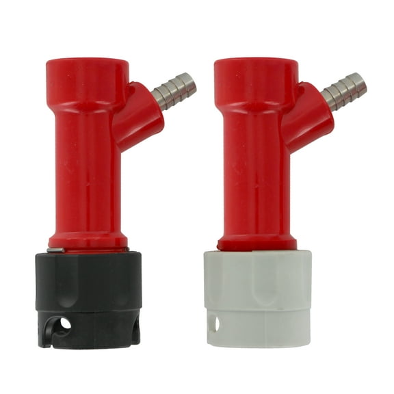 Disconnect Set (2) IN (gas), and OUT (Liquid), Pin Lock, Barbed