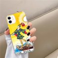 thumbnail image 2 of Tarot Fool Case Compatible with iPhone 12,Unique Art Design TPU Bumper Cover Case, 2 of 6