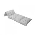 thumbnail image 4 of Urban Floor Pillow Lounger Cover, Modern Illustration of Dutch Style European Houses Buildings Busy Urban Life Sketch, Nap Mat Printed Fabric Case for 5 Pillows, 88" x 36", Black White, by Ambesonne, 4 of 5