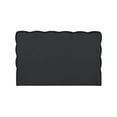 thumbnail image 4 of Meridian Furniture Deco Black Boucle Fabric Queen Bed, 4 of 6
