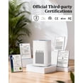 thumbnail image 5 of AIRFIRE Air Purifiers for Allergies and Asthma, HEPA Air Purifier for Home up to 975 Sq.ft, Bedroom Pet Wildfire, AP205, 2026 New, 5 of 14