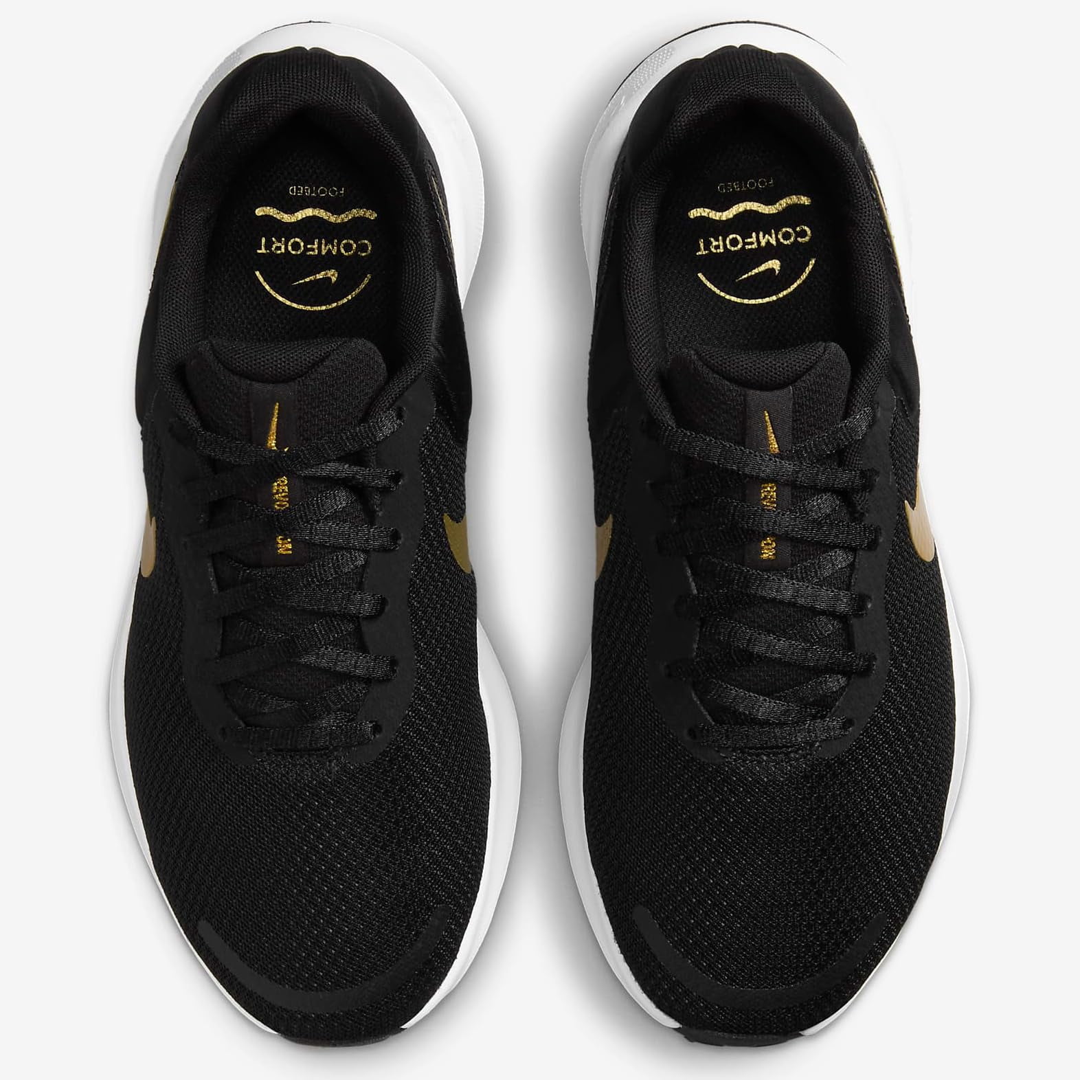 nike run black gold revolution