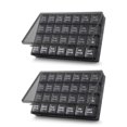 thumbnail image 1 of 2 Pill Box, Portable Pill Box, Under-filling Pill Box, Pill Box, Pill Box 28 Grid Monthly Pill (Color : Black), 1 of 5