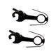 thumbnail image 4 of Acoplador de trenes a escala HO, modelo de 2 uds., acoplador de trenes, resistente, reemplaza accesorios de tren, gancho de trenes para accesorios DIY cabeza pequeña y corta, 4 of 8