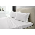 thumbnail image 3 of Dormisette  Luxury German Flannel 6-ounce Hemstitch Bed Sheet Set White Queen Flannel, Cotton Striped, Solid Color Farmhouse, Modern & Contemporary,, 3 of 5