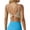 ♔059-Khaki, variant on Women's Solid Color Workout U Neck Yoga Running Open Back Camisole Athletic Casual Top Without Bra Pad Soft Breathable Summer Daily Wear