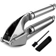 thumbnail image 1 of Prensa de ajos U Chef Acero Inoxidable Grado Profesional, 1 of 7