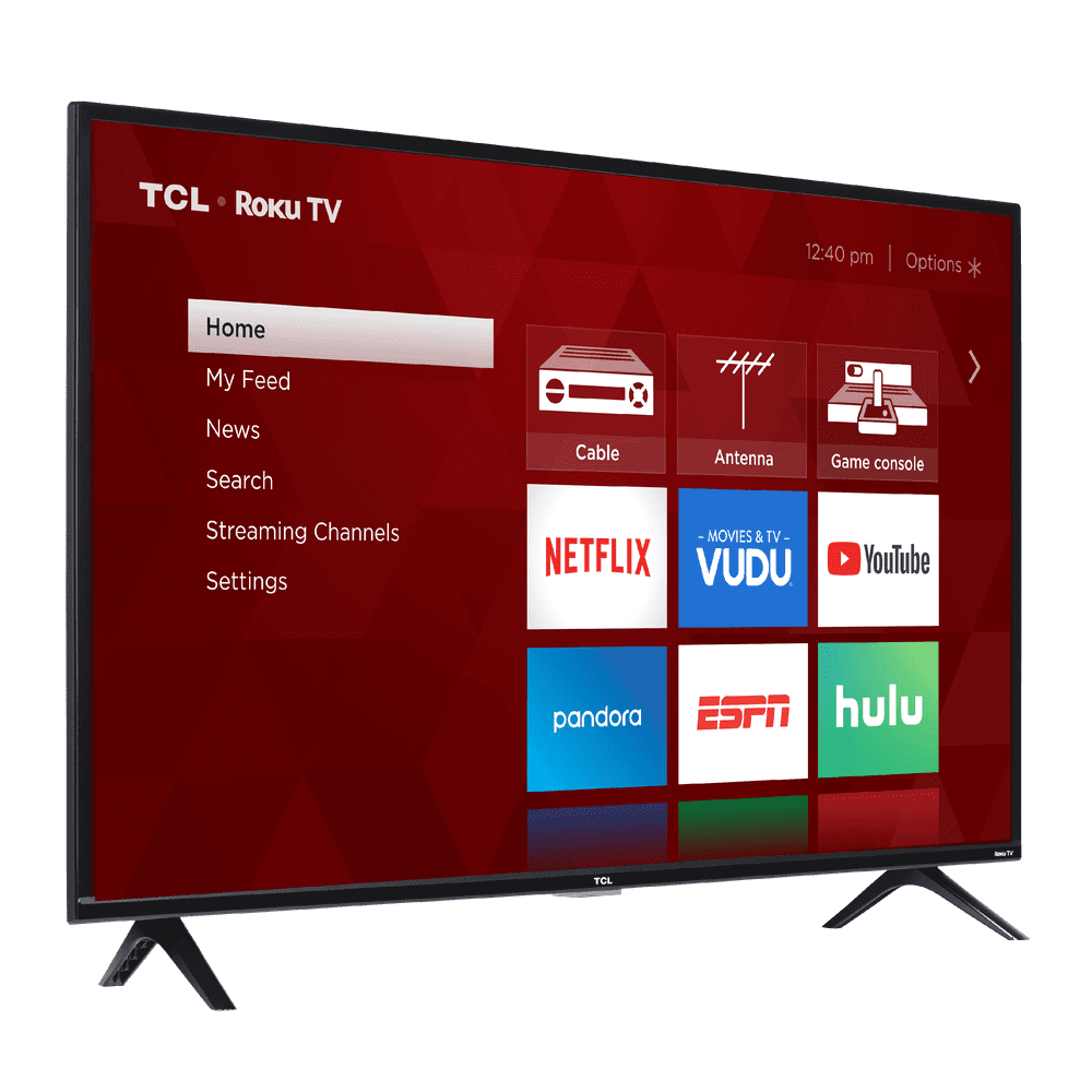 TCL 43" Class 1080P FHD LED Roku Smart TV 3 Series 43S325