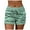 Green, variant on BOBOGOJP Women Shorts Clearance Fashion Women Drawstring Casual Pocket Loose Printed Sports Shorts Pants (Green,L)