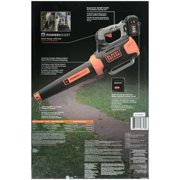 Black+Decker BEBL7000 Leaf Blower Review - Consumer Reports