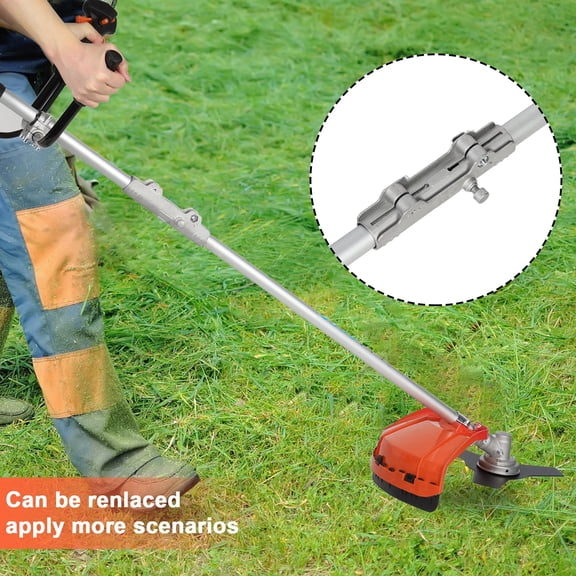 StarBay 2 in 1 52cc Gas String Trimmer Weed Wacker Gas Powered 2-Stroke Cordless Hedge Trimmer Brush Cutter Handheld Weed Eater Grass Trimmer With Plastic Handle & Shoulder Strap Included