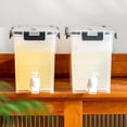 thumbnail image 4 of Dispensador de Bebidas de 3,5 L Con Anillo de Goma de Espita, Dispensador de Bebidas de Agua Fría PP de Gran Capacidad Seguro, Recibos de Jugo Conpas para Nevera, Hogar,, 4 of 7