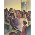 thumbnail image 2 of Vernon Winslow 12x14 Gold Ornate Wood Frame and Double Matted Museum Art Print Titled - Country Life Stories; Some Rural Community Helpers Pl19 (1938), 2 of 4