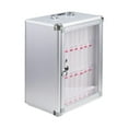 thumbnail image 4 of funtasica Phone Storage Cabinet Phone Locker with 2 Keys Classroom Lockable Office Wall Mounted Pocket Chart Lock Box Smartphone Keeper 24 Slots, 4 of 9