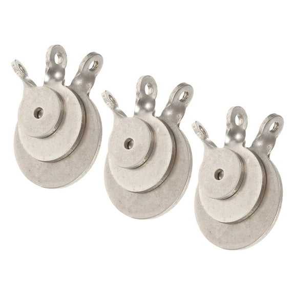 unbranded 9pcs Steel Target Stand Kit Silver Targets For High Impact Resistance