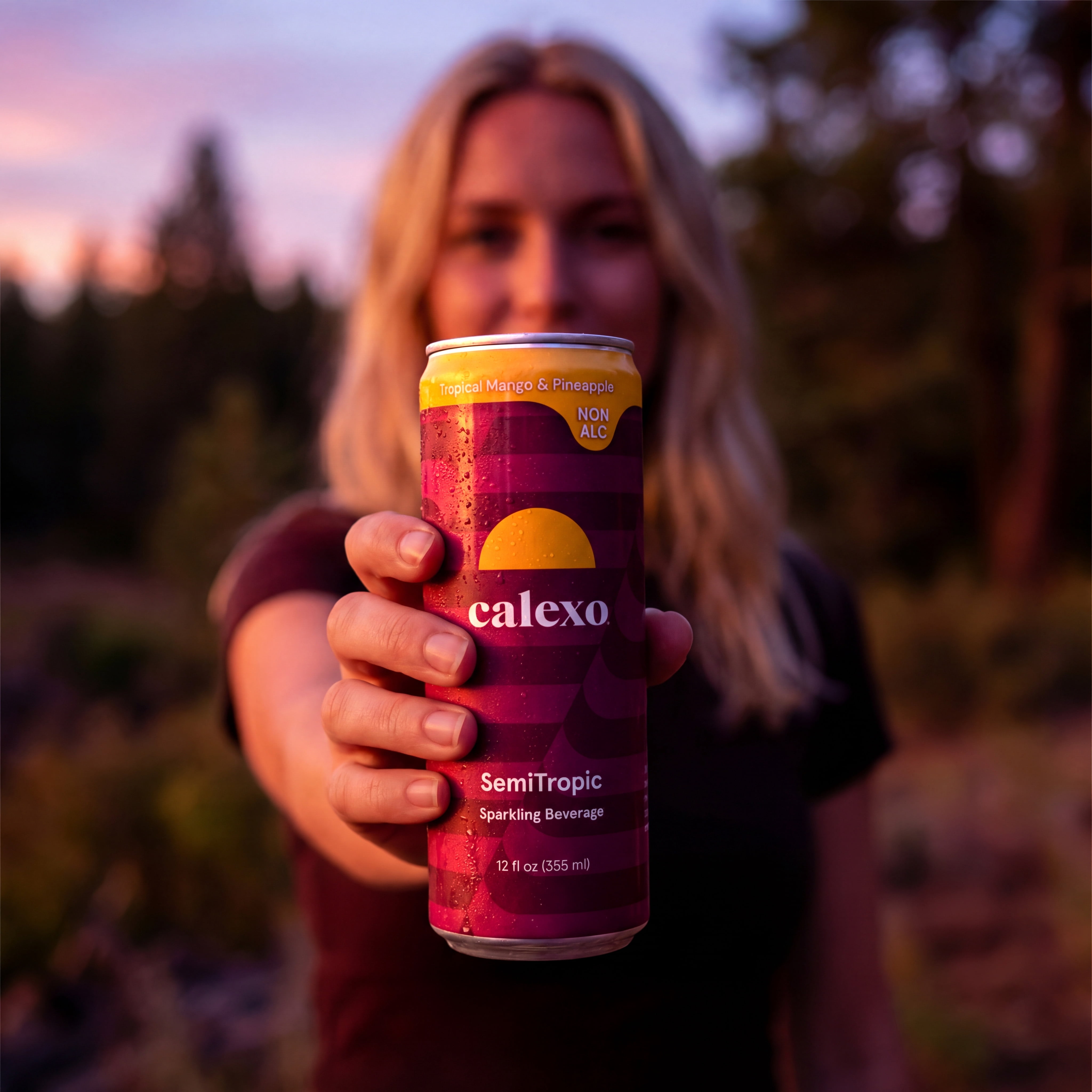 Calexo SemiTropic Non Alcoholic Sparkling Beverage 12 oz. 12pk 0.0% ABV