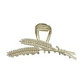thumbnail image 2 of Pasadores para el cabello, accesorios decorativos antideslizantes, pinzas de metal para el cabello, pinzas para el cabello oro blanco, 2 of 9