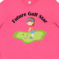 thumbnail image 4 of Inktastic Future Golf Star Girls Golfing Youth T-Shirt, 4 of 5