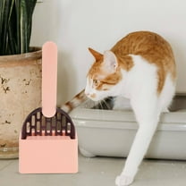 Niceauty Ergonomic Cat Litter Scoop with Holder 2pcs Efficient Waste Removal Tool