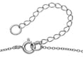 thumbnail image 3 of Beaux Bijoux Sterling Silver 16+2" Extension "Forever" Heart CZ Infinity Womens Necklace, 3 of 3