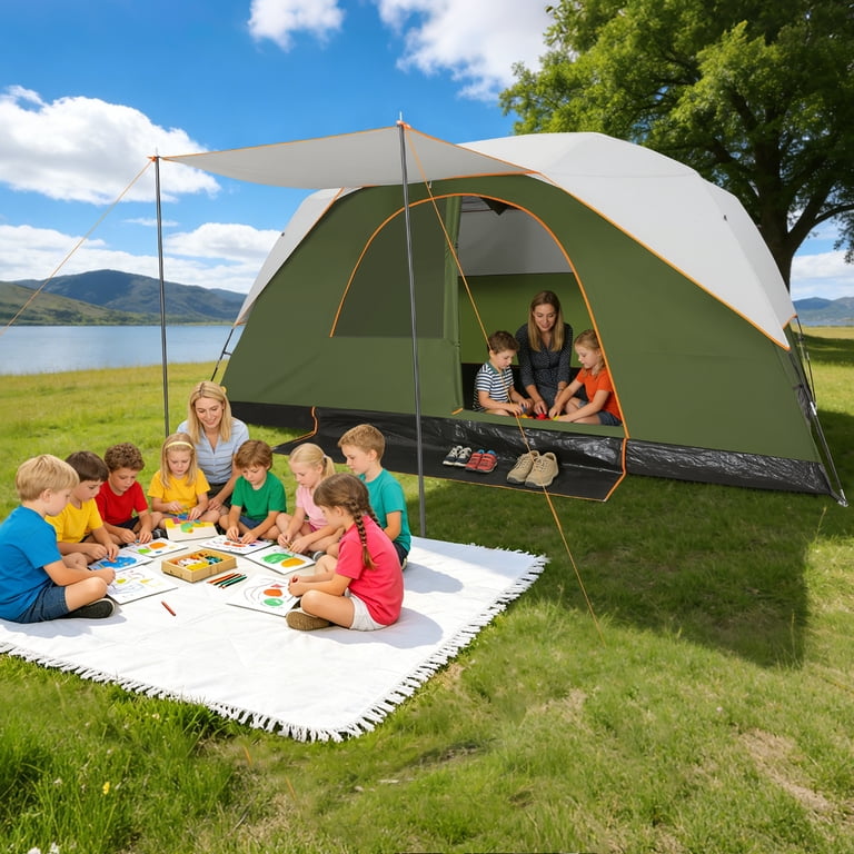 HOTEEL Tents for Camping, 8-10-12 Person Fmaily Camping Tent with