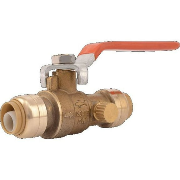 SharkBite 24615-0000LFA Plumbing Ball Valve, Metal