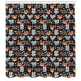 thumbnail image 3 of Forest Shower Curtain, Cute Baby Bunnies Foxes with Glasses Botanical Garden Blooms Forest Friends Theme, Fabric Bathroom Set with Hooks, 69W X 84L Inches Extra Long, Multicolor, by Ambesonne, 3 of 3