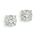 thumbnail image 1 of 14k White Gold Diamond Earrings XE2176AA, 1 of 1