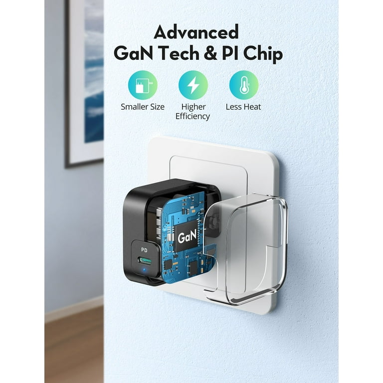 RAVPOWER 日本未発売 新品 61W GaN wall charger 8ef5ad11-ravpower-61w-pd-3-0-