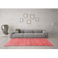 thumbnail image 3 of Ahgly Company Indoor Rectangle Solid Red Modern Area Rugs, 5' x 7', 3 of 4